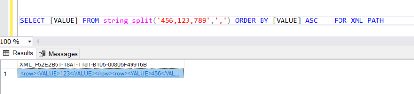 Compare Comma Seperated Values in SQL